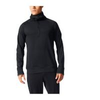 adidas mens climaheat full zip training hoody black l