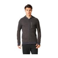 adidas mens city energy running hoody black l