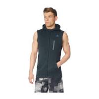 adidas mens ultimate full zip running vest black m