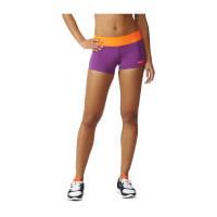 adidas womens stella sport workout training shorts purple l