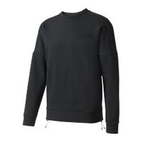 adidas mens zne crew sweatshirt black l