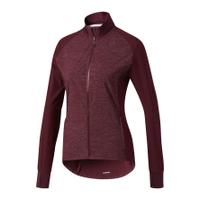 adidas Women\'s Supernova Storm Running Jacket - Maroon - L