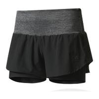 adidas womens ultra energy running shorts black l