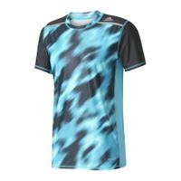 adidas Men\'s TechFit Climachill GFX T-Shirt - Energy Blue - L