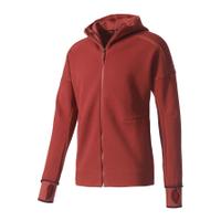 adidas Men\'s ZNE Hoody - Mystery Red - XS