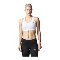 adidas womens techfit medium support sports bra white l