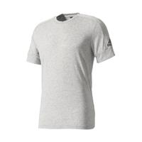 adidas Men\'s ID Stadium T-Shirt - Grey Heather - XS