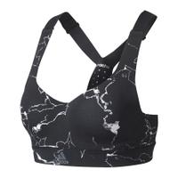 adidas Women\'s Climachill Marble High Support Sports Bra - Black - M/A-B