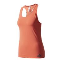 adidas womens climachill tank top easy coral l