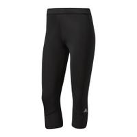 adidas Women\'s TechFit Capri Tights - Black - L