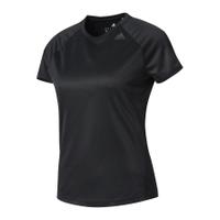 adidas womens d2m lose t shirts black xs