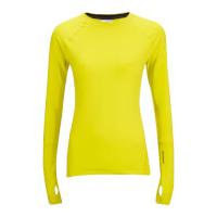 adidas Women\'s Climaheat Training Long Sleeve Top - Yellow - S