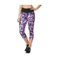 adidas Women\'s High-Rise 3/4 Workout Training Tights - Purple - S