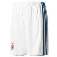 adidas Real Madrid Home Shorts 2017 2018 Junior