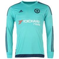 adidas Chelsea Home Shirt 2015 2016 Junior Goalkeeper