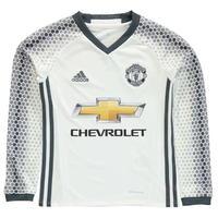 adidas Manchester United Long Sleeve Third Shirt 2016 2017 Junior