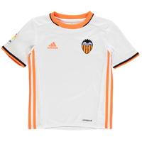 adidas Valencia Home Shirt 2016 2017 Junior