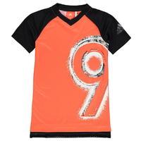 adidas UFB 9 T Shirt Junior Boys