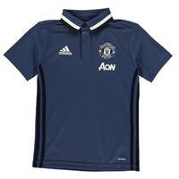 adidas Manchester United FC Training Polo Shirt Junior