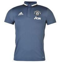 adidas Manchester United Training Polo Shirt Mens