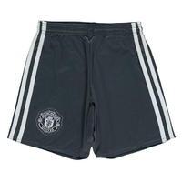 adidas Manchester United Three Stripe Shorts Junior Boys