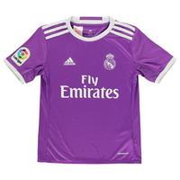 adidas Real Madrid Away Shirt 2016 2017 Junior