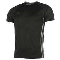 adidas climacool football t shirt mens