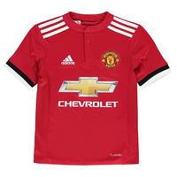 adidas Manchester United Home Jersey 2017 2018 Junior