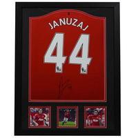 adnan januzaj hand signed manchester united shirt