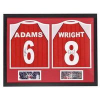 adams and wright hand signed shirts