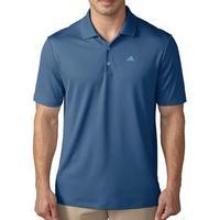 Adidas Performance Polo Shirt - Core Blue Gender: Mens, Size: Small, Colour: Core Blue