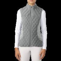 adidas ladies padded vest grey