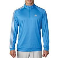 Adidas 3 Stripe 1/4 Zip LC Pullover - Ray Blue