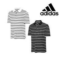 Adidas Climacool textured Stripe Golf Polo