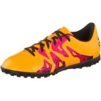 Adidas X15.4 TF J solar gold/core black/shock pink