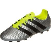 Adidas ACE 16.4 FG Jr silver metallic/core black/solar yellow