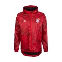 adidas fc bayern mnchen windbreaker jacket red