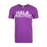 Adidas Real Madrid T-Shirt Hala Madrid Graphic purple