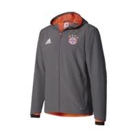 Adidas FC Bayern München Performance Presentation Jacket granite/solar red