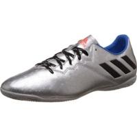 adidas messi 164 in silver metalliccore blackshock blue