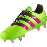 Adidas Ace 16.1 SG Men Leather solar green/shock pink/core black