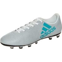 Adidas X 17.4 FxG footwear white/energy blue/clear grey