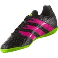 Adidas Ace 16.4 IN Jr core black/shock pink/solar green