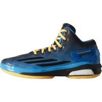 Adidas Crazylight Boost solar blue/black/neon orange