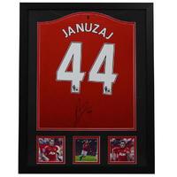 adnan januzaj hand signed manchester united shirt