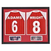 adams and wright hand signed shirts