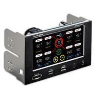 Aerocool Touch 2000 LCD Touch Screen 4 Fan Controller E-Sata/USB 2 x 5.25