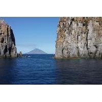 Aeolian Islands : Panarea and Stromboli from Cefalù