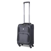 Aerolite 9975 Lightweight 21? (50cm) Cabin Hand Luggage (Grey)