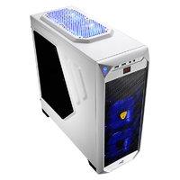 Aerocool VS-92 White ATX Gaming Case USB3 White Interior Side Window No Psu